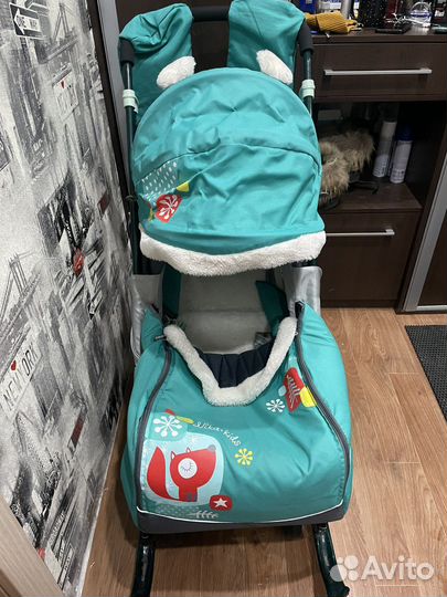 Коляска санки