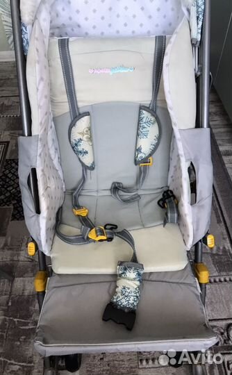 Детские санки коляска с колесами