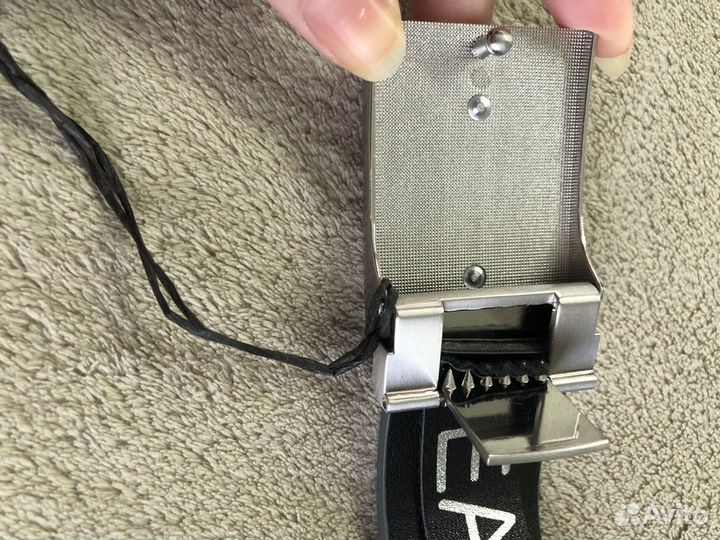 Мужской кожаный ремень