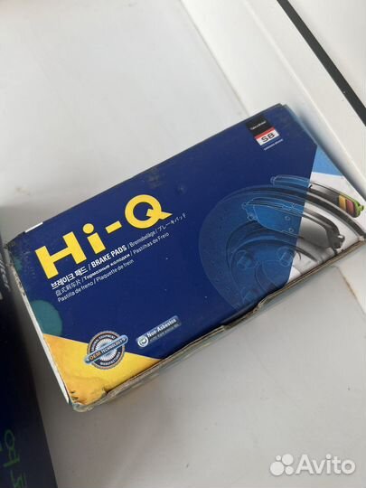 Колодки тормозные передние