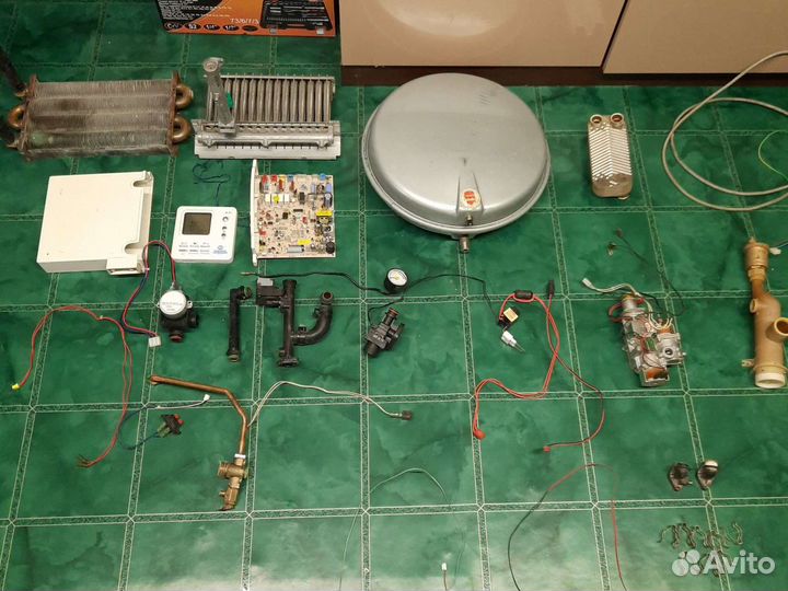 Запчасти на двухконтурный котел Daewoo