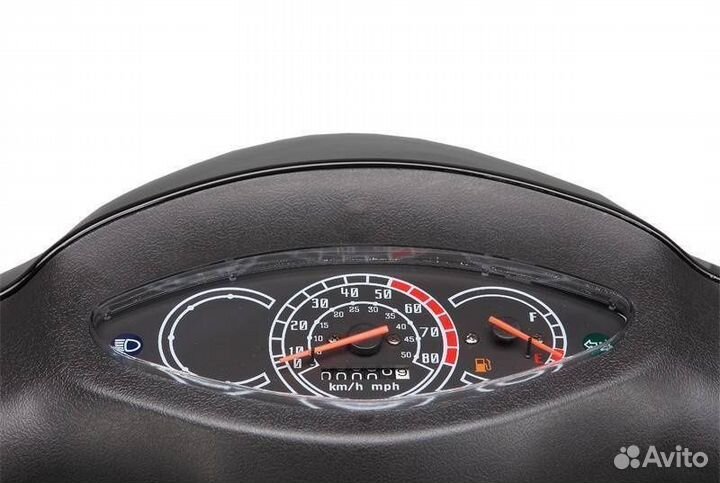 Скутер racer RC50QT-3 meteor зелёный