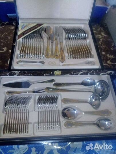 Набор столовых приборов новый