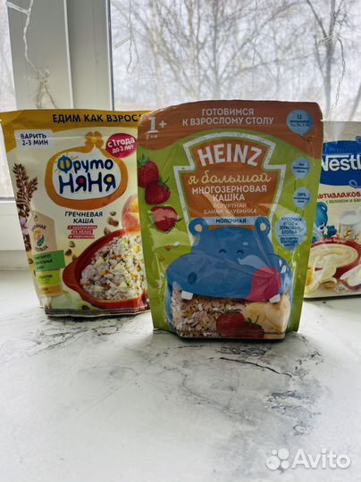 Молочные каши нестле