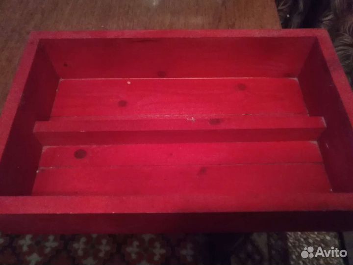 Ящик деревянный подарочный