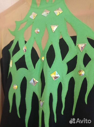 Костюм для фигурного катания 134 140