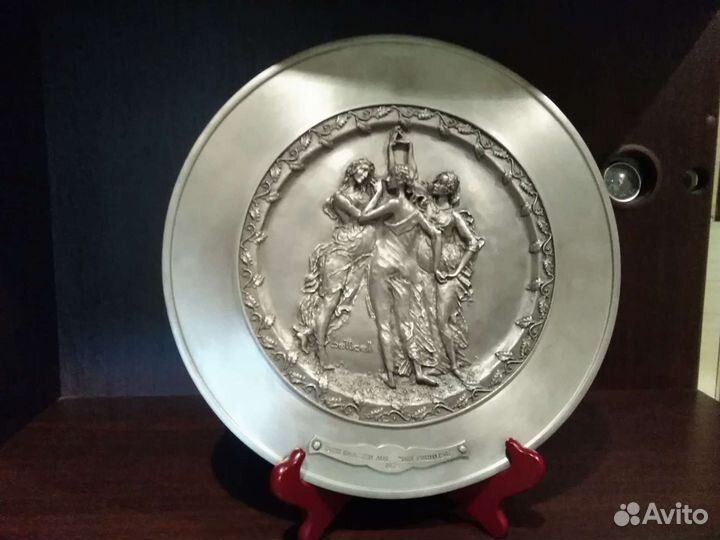 Тарелки олово