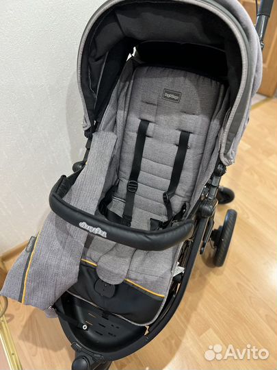 Коляска peg perego book cross с подставкой