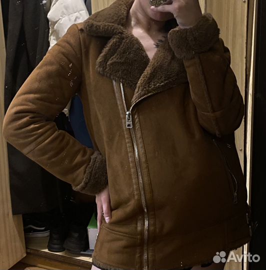 Pull and bear дубленка