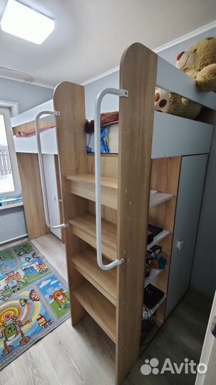 Кровать чердак