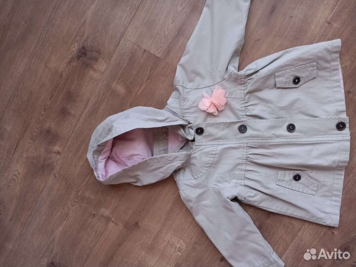 Ветровка для девочки 80