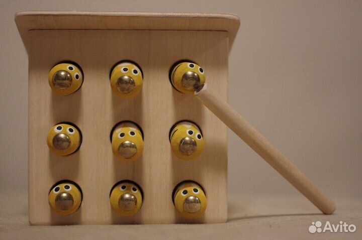 Развивающая игрушка магнитная Улей с пчелками