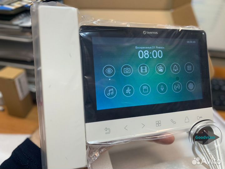 Видеодомофон Tantos loki HD SE (White)