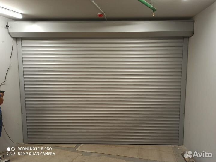 Ворота гаражные рулонные мон-ж до 2 дней