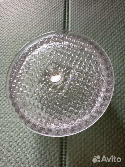 Вазочка, сахарница, конфетница хрустальная
