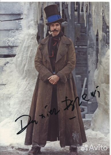 Автограф: Дэниэл Дэй-Льюис. Банды Нью-Йорка