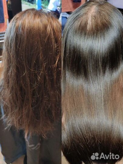 Ботокс, кератин, кератиновое выпрямление волос