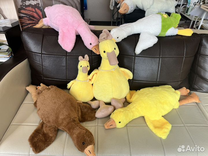 Гусь-обнимусь мягкая игрушка