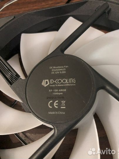 Вентилятор ID-cooling XF-120 120мм xf-120-argb-k