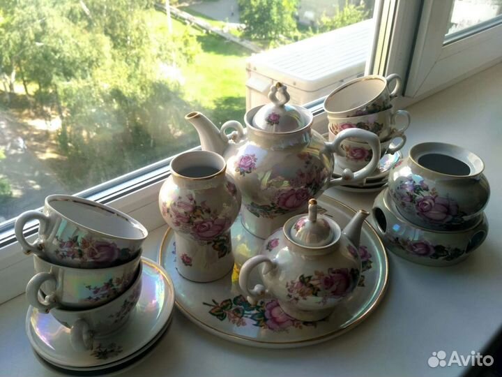 Чайный сервиз на 6 персон СССР