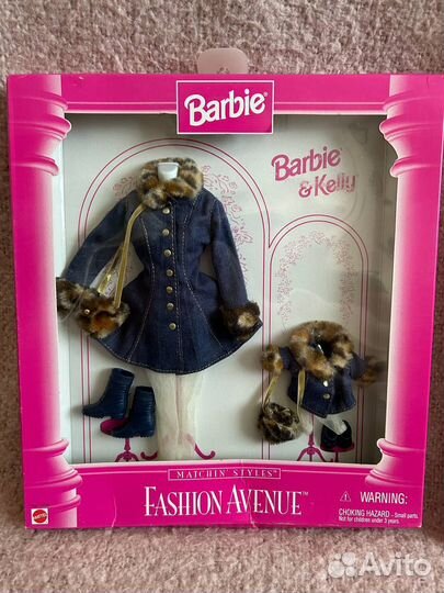 Barbie & Kelly Fashion, Ken & Tommy наборы одежды