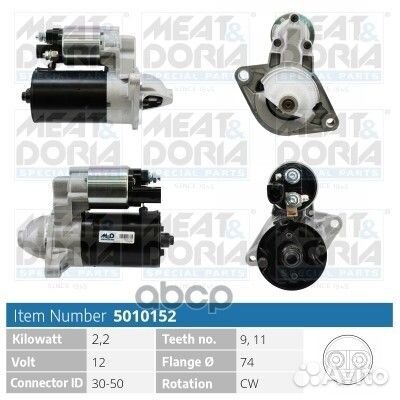 Стартер 5010152 meat & doria