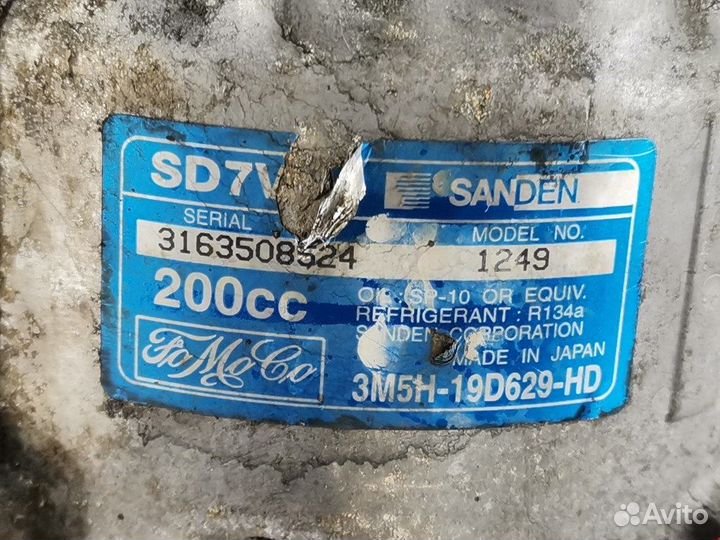 Компрессор кондиционера для Volvo V50 1 36000989