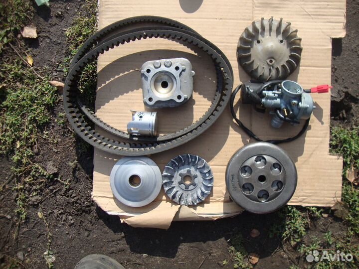 Запчасти на скутер Стелс и на Джи икс 4т