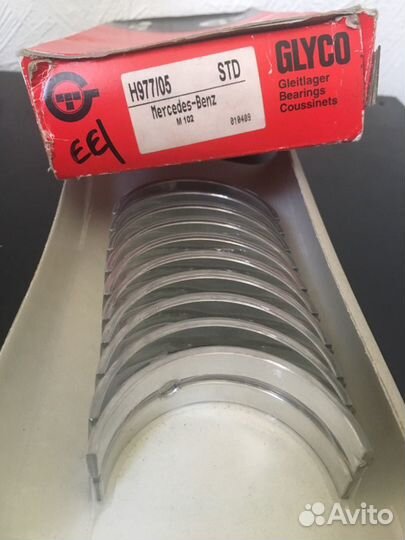 Вкладыши Мерседес