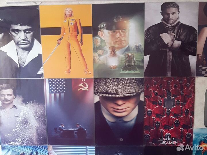 Ламинированные постеры