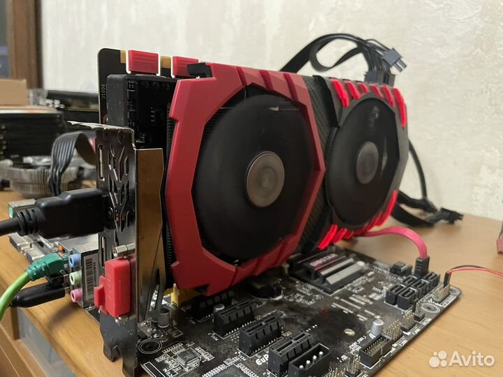Видеокарта MSI GTX 1070 8GB gaming X