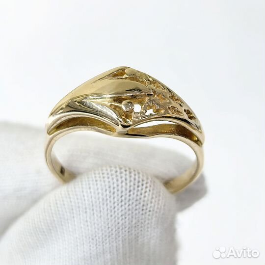 Золотое кольцо р 16 (19760)