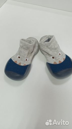 Носочки-тапочки с противоскользящей подошвой