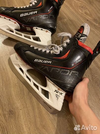 Хоккейные коньки bauer vapor 3x pro 8,5 fit 1