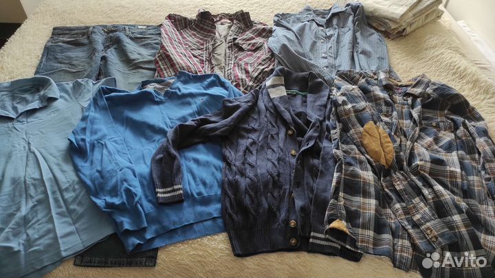 Мужские вещи пакетом 46