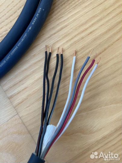 Акустический кабель AudioQuest indigo + USA