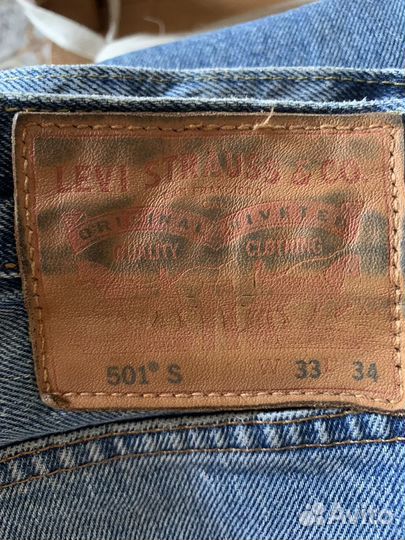 Мужские джинсы levis 501