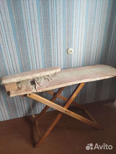Гладильная доска деревянная раритет