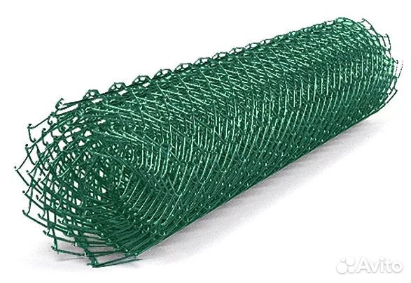 Сетка рабица зеленая 1,5м