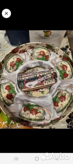 Чайный сервиз новый в коробке