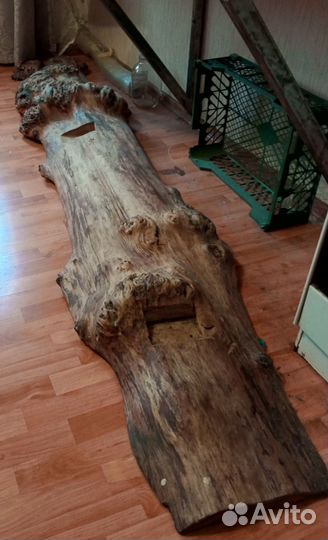 Стол/барный стол/слэб дерева/столешница 300 см