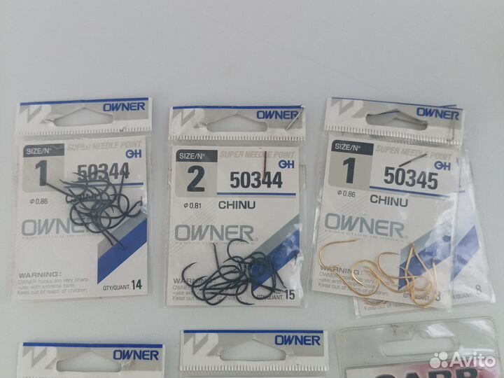 Набор крючков Owner (не реплика)