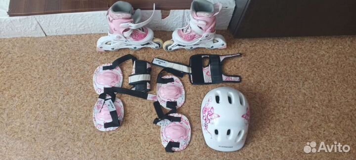 Детские ролики и защита