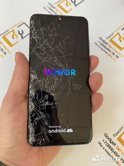 Замена стекла дисплея в телефоне