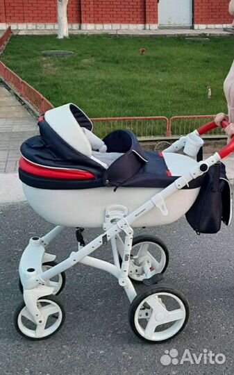 Коляска 2 в 1 adamex massimo