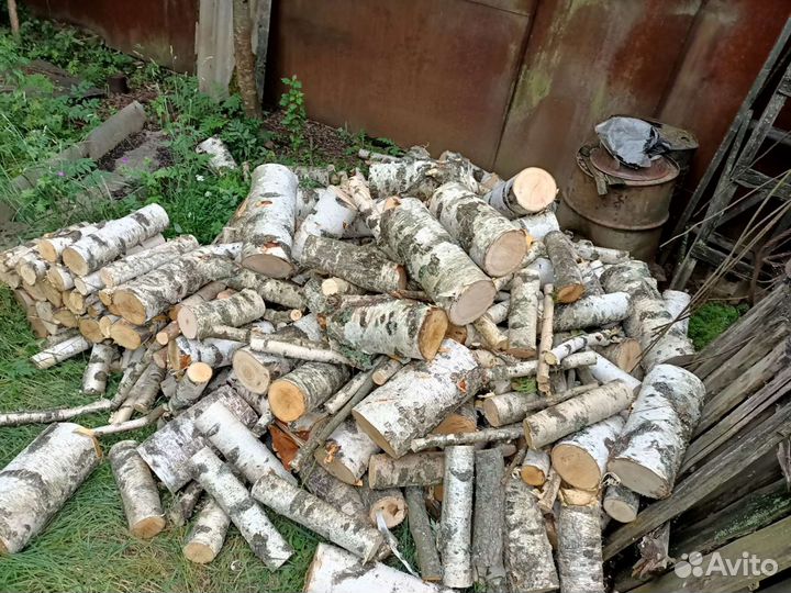 Дрова березовые чурками
