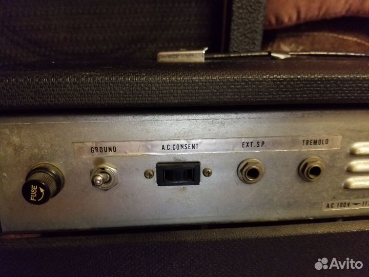 Ace tone base-3 tube combo amp japan 1960s