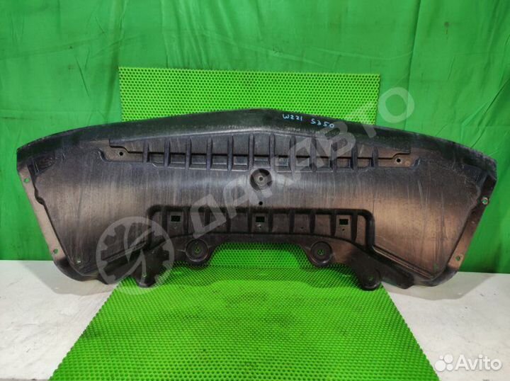 Защита под бампер передняя Mercedes-Benz S W221