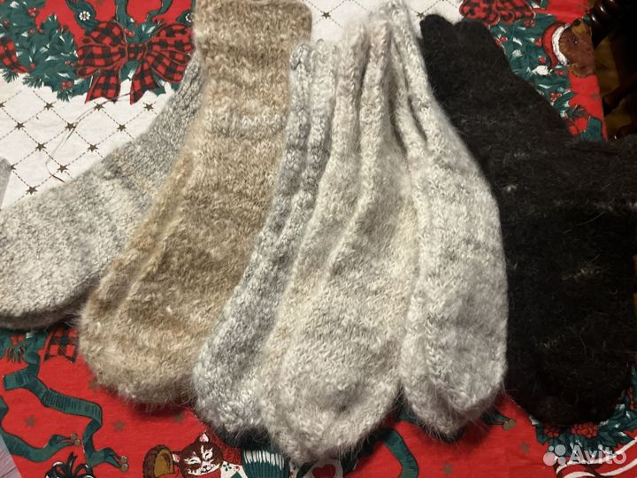 Носки из собачьей шерсти
