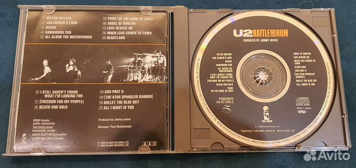 Cd диски U2
